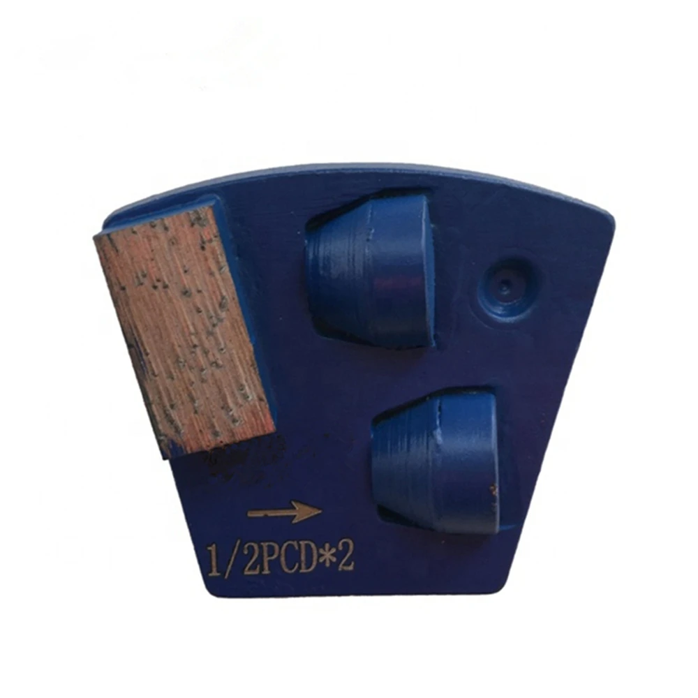 Фото WER25 Werkmaster PCD Шлифовальный диск Двойные штифты Инструменты для удаления эпоксидной смолы Клей для покрытия бетона Подушечки для пола с двумя половиной ласточкиного хвоста PCD №4