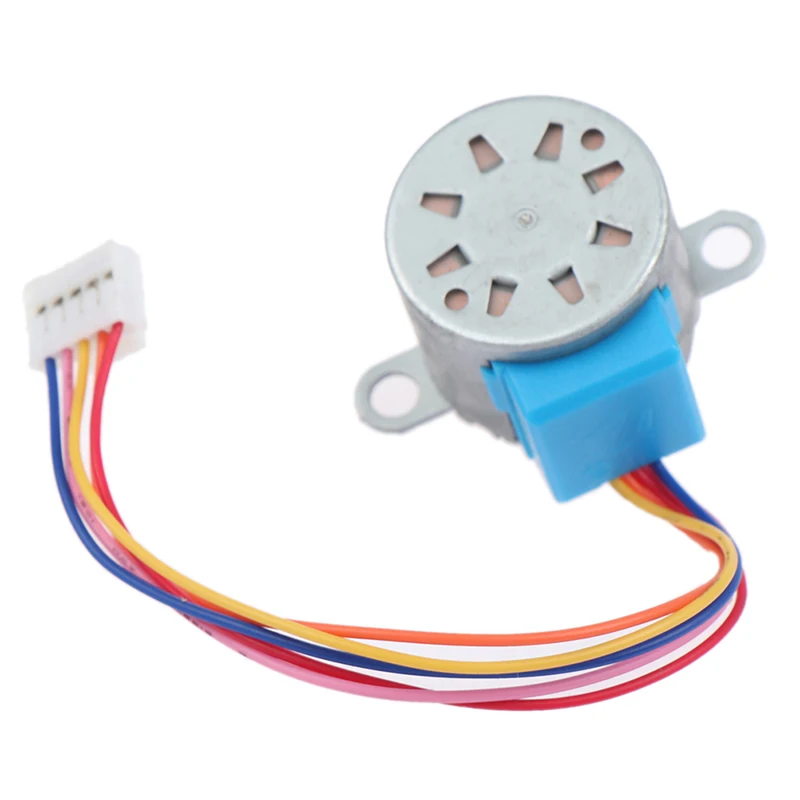 Новый 12V 24BYJ48 DC ЧПУ двигатель снижение тактовый шаговый 5 линий кабель 4 фазный с