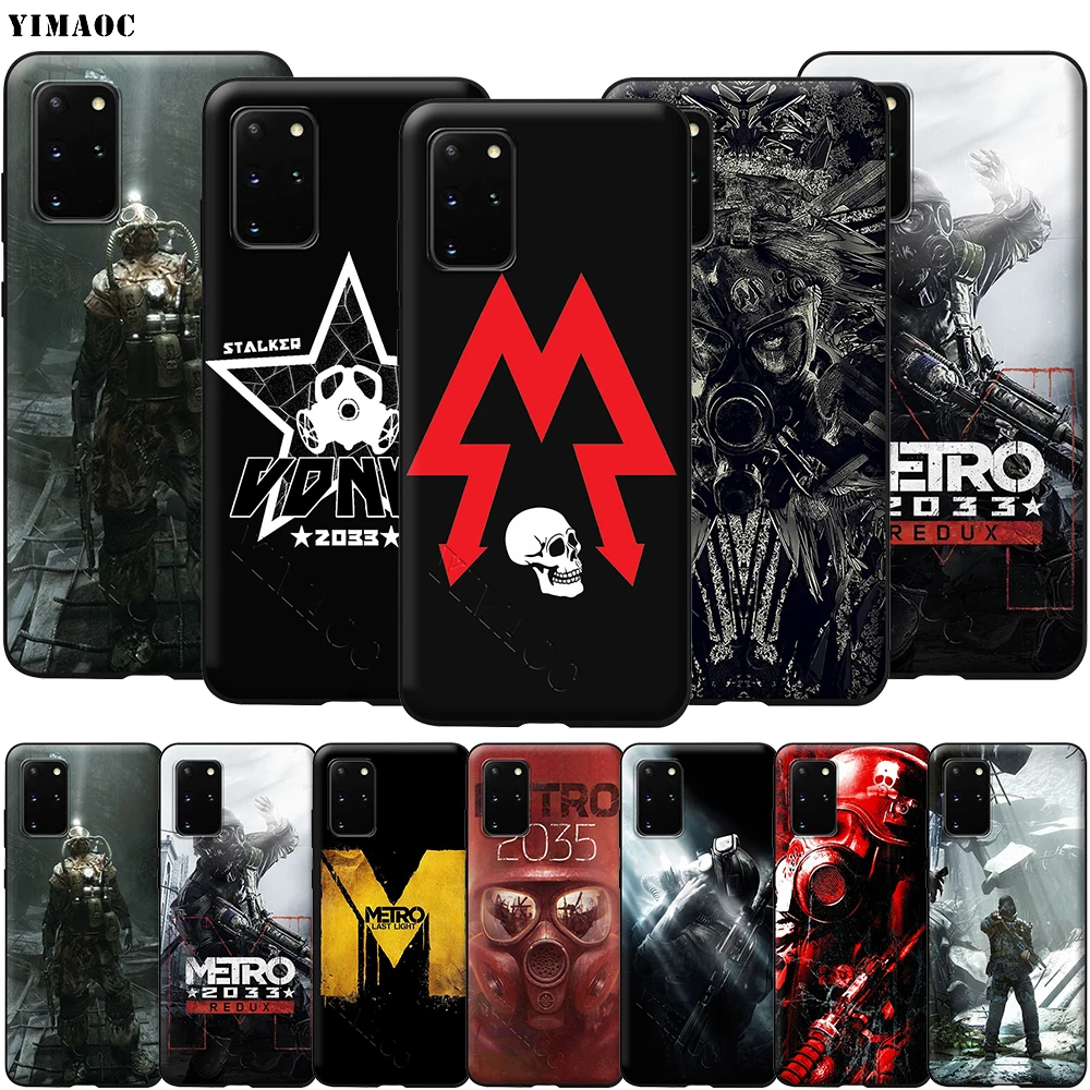 Мягкий силиконовый чехол YIMAOC Metro 2033 для Samsung Galaxy S6 S7 Edge S8 S9 Plus A3 A5 A6 Note 8 9|Бамперы| |