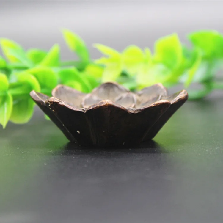 Бронзовый Лотос держатель лампы/благовония горелка ручной орнамент | Дом и сад