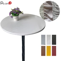 nordic wipeable round tablecloth proof table top cover anti fouling oil proof scalding table coat coffee table for living room