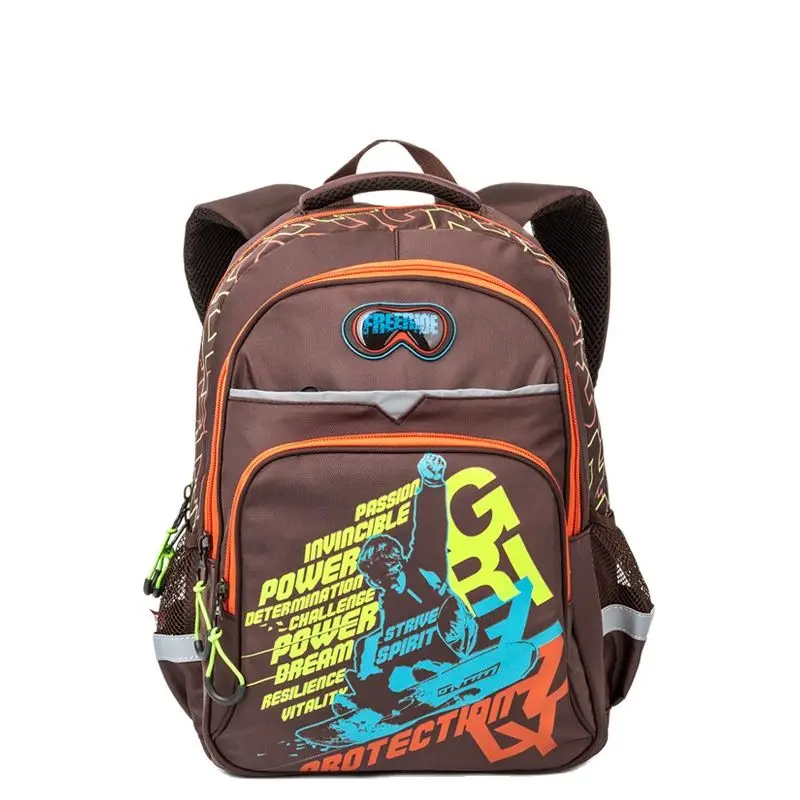 Fashion Children Orthopedic School Bags for Boys Primary School Backpacks Large Capacity Kids Satchel Grade 1-4 Mochila Escolar