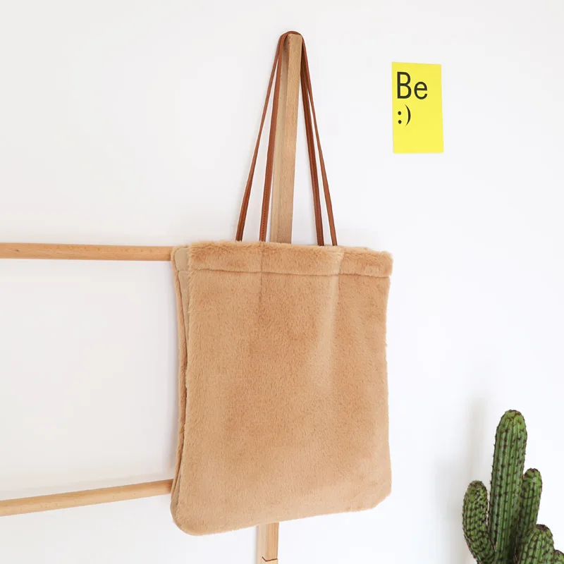 Youda Модная стильная Большая вместительная плюшевая Сумочка классические женские