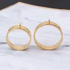 Круглые Каркасы для изготовления ювелирных изделий из смолы 5 шт.