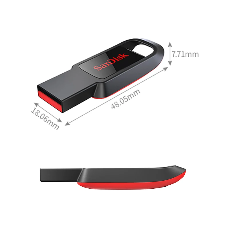 SanDisk cruzer spar USB 2.0 FLASH DRIVE CZ61 128Gb 64Gb 32Gb 16Gb Pendrive Flash Drive memory stick with both Mac and PC | Компьютеры и