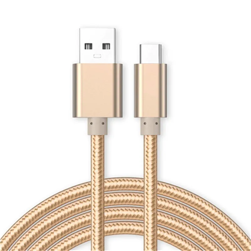 gold cable Двойной зарядное устройство USB адаптер питания+ TYPE-C 2,0 зарядный кабель для передачи данных для HUAWEI SAMSUNG XIAOMI IPHONE - Тип штекера: gold cable