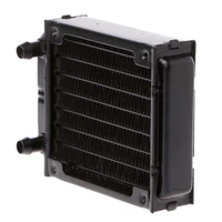 80mm computer radiator cooling tube heatsink water cooler gpu vga liquid black industrial cpu aluminum exchanger accessories