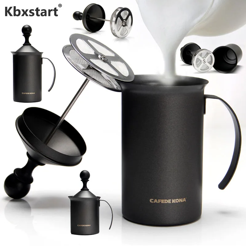 

Milk Frother Coffee Mixer Latte Cappuccino Bubble Cup Fancy Coffee Milk Foam Maker Blender Manumotive Melkopschuime Montalatte