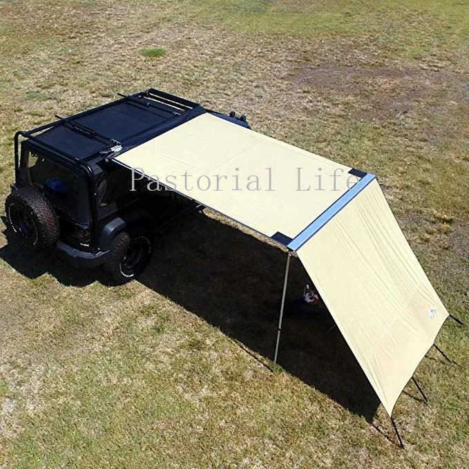 2.5x3 with 3m wall GRNTAMN светильник серый багажник на крышу 4x4 тент w/бесплатно 6,5 'передний удлинитель, для автомобиля/внедорожника/грузовика - Цвет: 2.5x3 with 3m wall