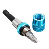 14 inch adjustable screw depth bit holder magnetic quick release screwdriver drywall hex bit detachable connecting rod tools