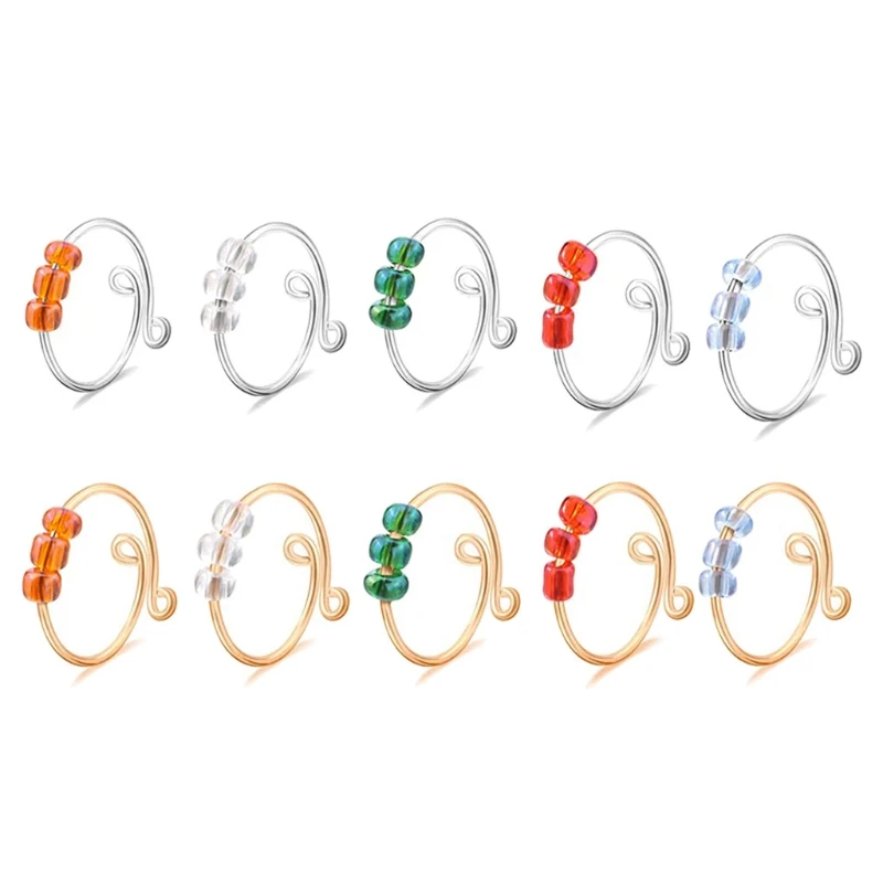 5 предметов в европейском и американском стиле ручной работы стеклянные бусины