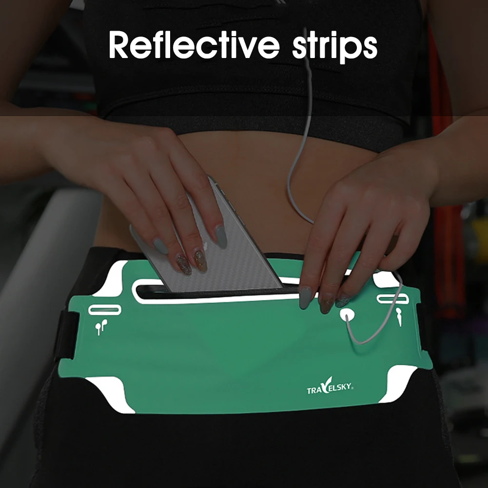 

Outdoor Cycling Running Waist Bag Marathon Running Bag Men Women Riding Fitness Waterproof Phone Sport Belt Waist Bags