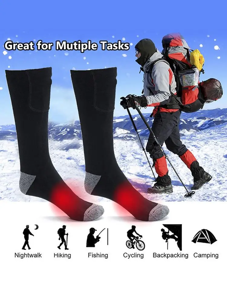 Электрические крутые носки с дистанционным управлением нагревательные для