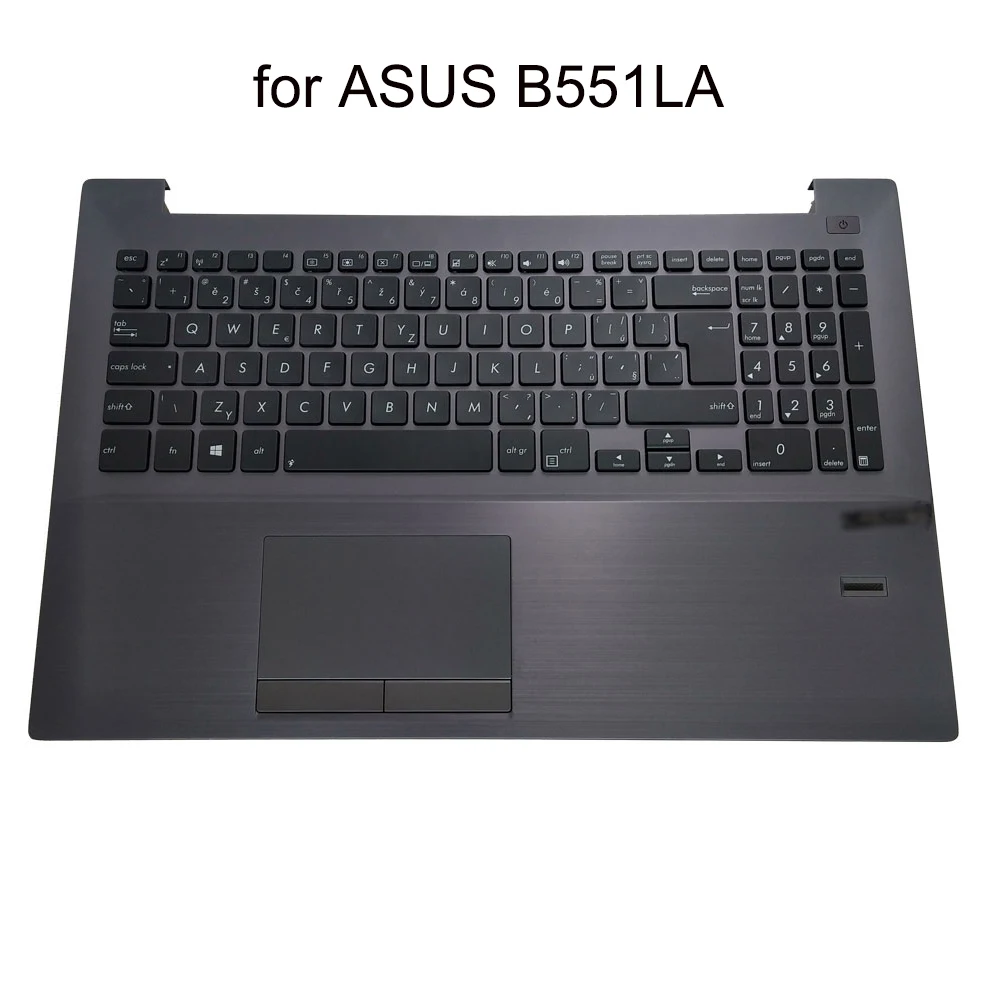 B551 Czech touchpad keyboard For ASUS B551LA B551L B551LG B551LB CZ replacement keyboards Palmrest cover 13NB03K1AP0101 90NB03K1