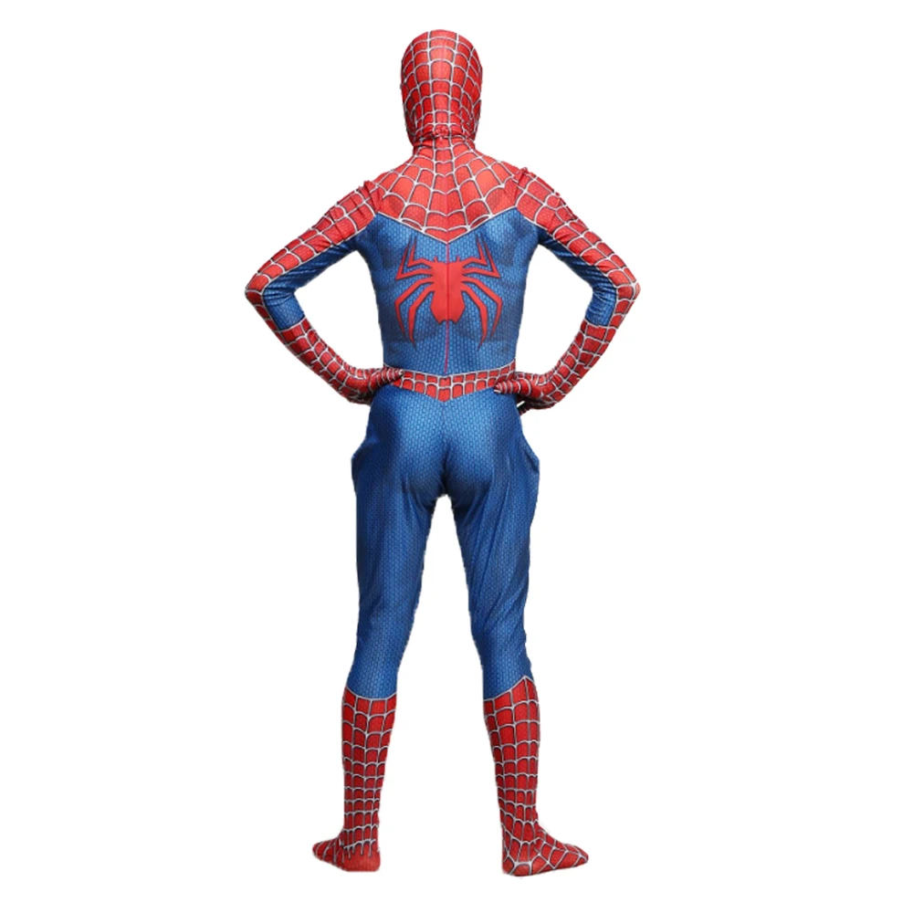 Костюм для косплея супергероя мальчиков-пауков костюм Питера Паркера взрослых