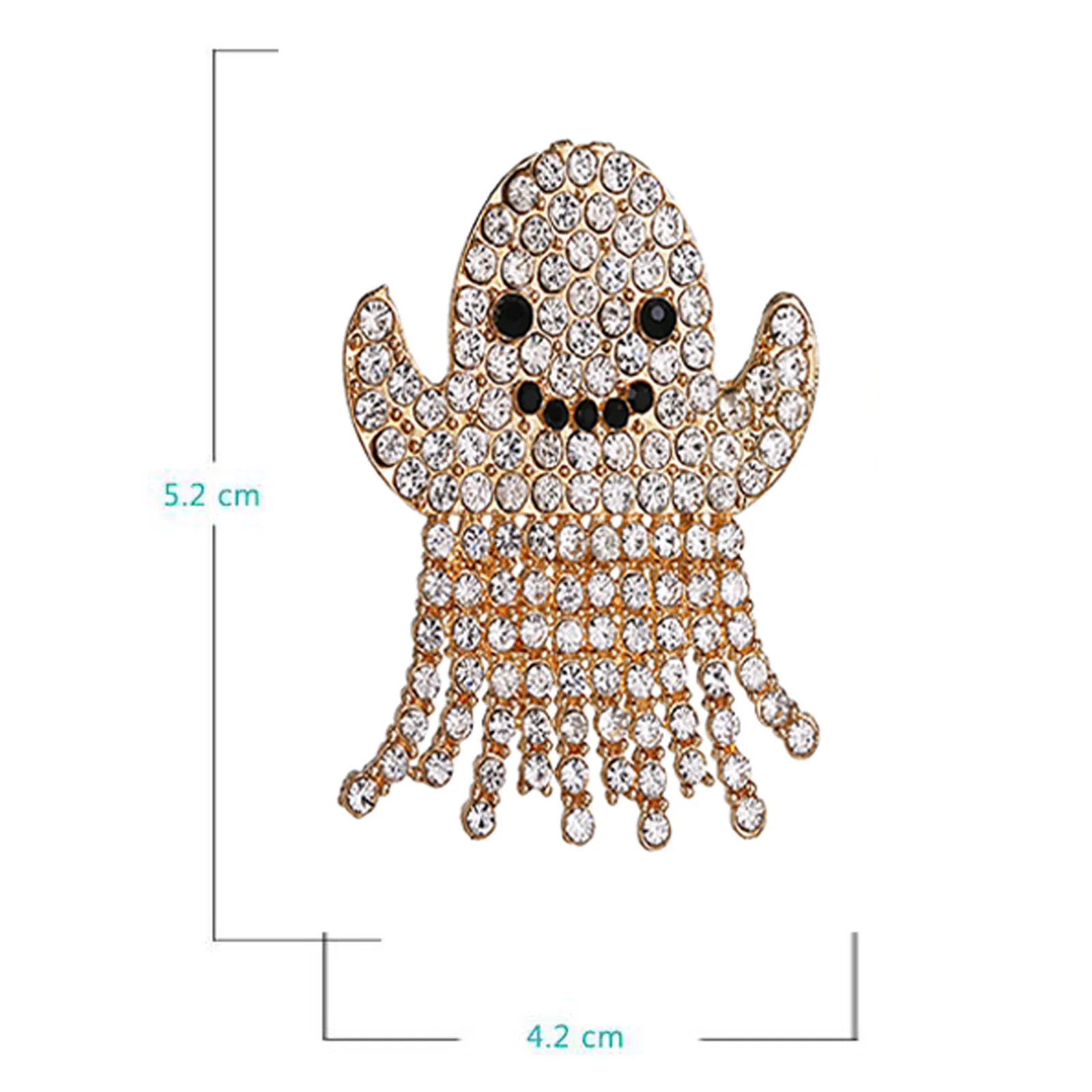 

Ladies Fashion Pearl Earrings Cartoon Ghost Stud Earrings All-match Earrings