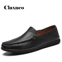 man mocassin genuine leather 2020 mens loafers design casual shoes male boat footwear leisure flats breathable big size