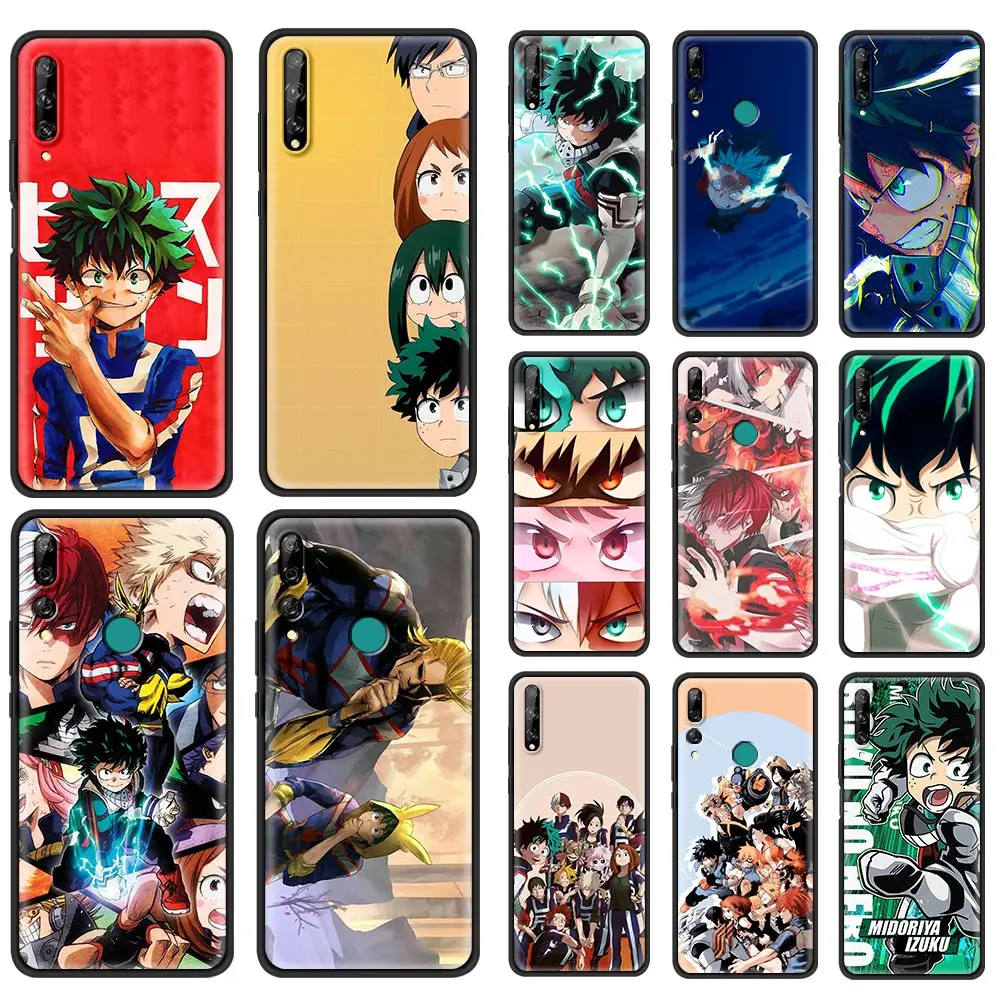 

Phone Case for Huawei Y6 Y6P Y7 Y7A Y7P Y8P Y8S Y9A Y9S Y5 Y5P Y6S 2019 Silicone Shell Cover Coque My Hero Academia