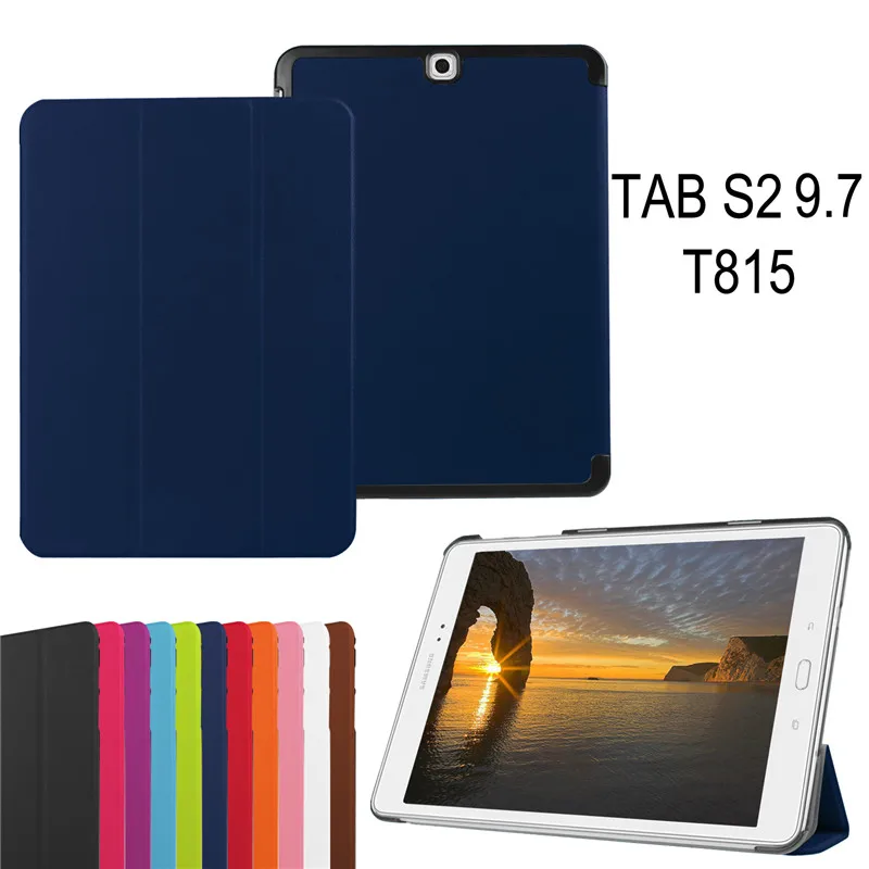 

3 сложенных чехла для Samsung Galaxy Tab S2 9,7 дюйма SM T810 T813 T815 T819 Магнитный чехол для Samsung S2 9,7 SM-T810 T813 T815 T819