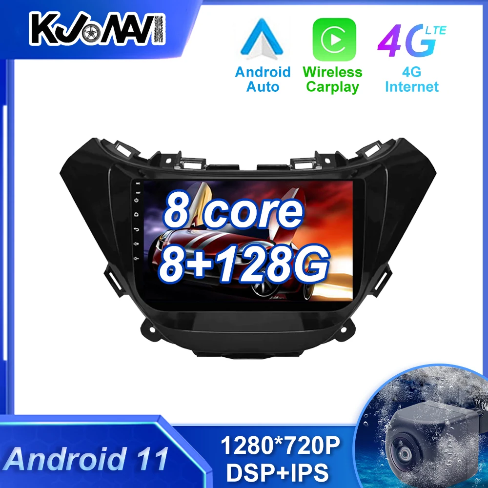 

Android 11.0 8+128G Car Radio Multimedia Stereo Player WiFi GPS Navigation For Chevrolet Malibu 2016 - 2018