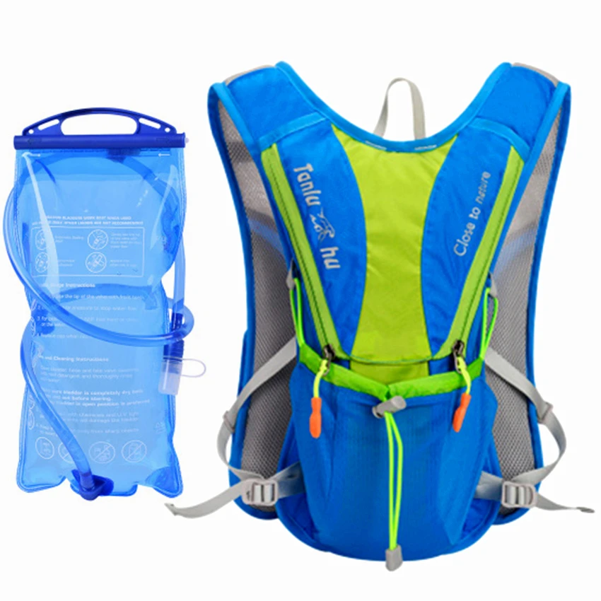 Stylish MTB Bike Bags with Water Bag Cycling Hiking Backpcak Portable City Bag Outdoor Gym Sports Running Bicycle Back Pack