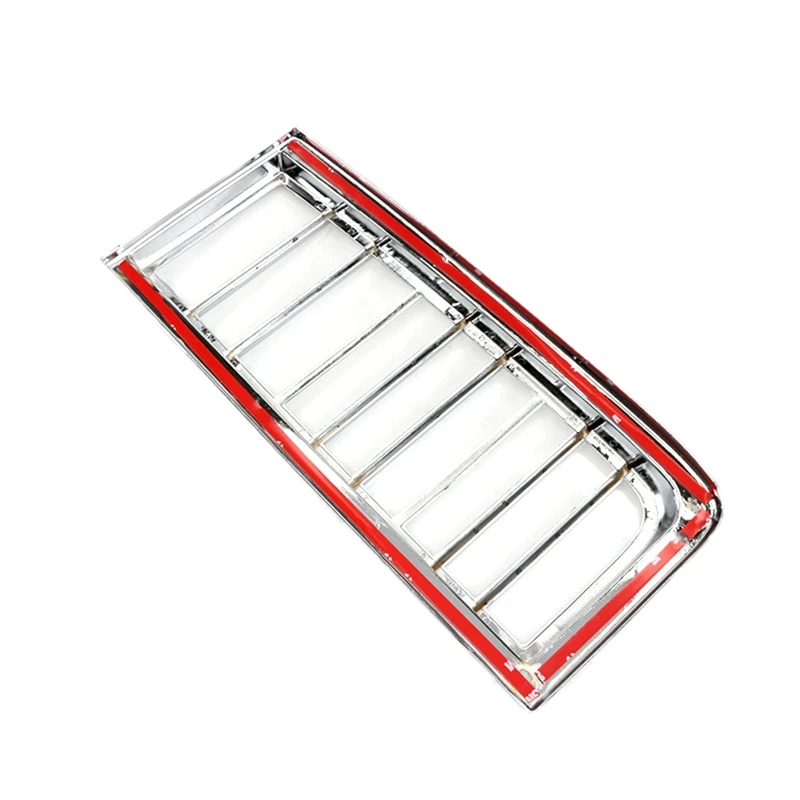 

Car Rear Brake Tail Light Lamp Covers Trims Bezel Chrome Set for Hummer H2 Suv 2003-2009