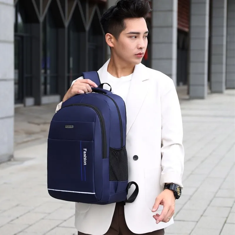 

2021 New Business Trip Men Laptop Backpack Multifunction Backpacks Travel Fashion Computer Bagpack College School Bags For Boy