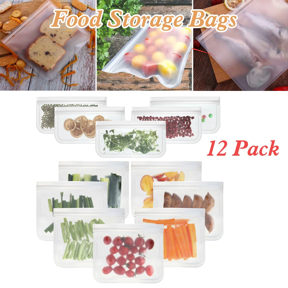 Силиконовые контейнеры для хранения пищевых продуктов герметичные многоразовые