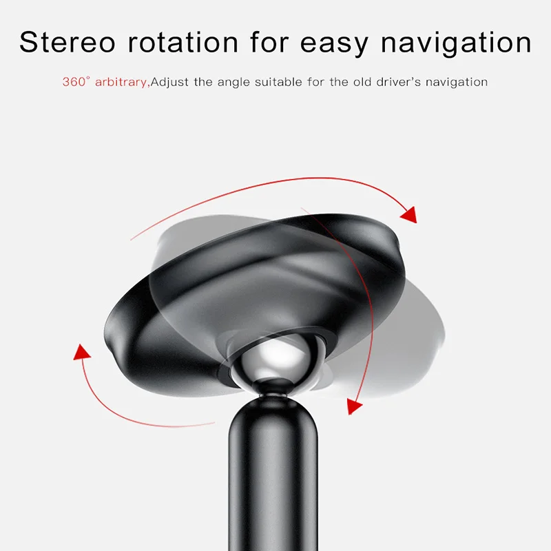 Baseus Magnetic Car Phone Holder 360 Degree Rotaion Universal for iPhone 11 X XS Xiaomi Stand Mount Universal Smartphone Support