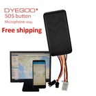 Автомобильные GPS-трекеры GT06, голосовой монитор, Автомобильное устройство слежения gps, кнопка sos, релейный локатор