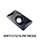 Оригинальный APKT11T308-PM APKT150412-PM APKT160408-PM YBC302 карбидные вставки для стали APKT 11T308 150412 160408 токарный станок с ЧПУ