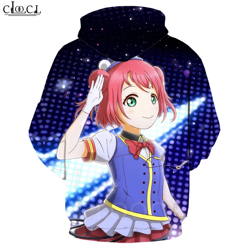 

Fashion Classic Love Live Hoodies Men Women 3D Print Japanese Anime Girl Jogging Sweatshirt Casual Streetwear Hipster Pullovers