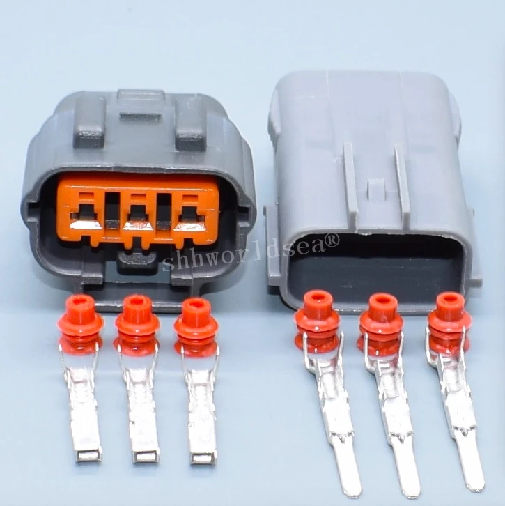 Shhworldsea 3 Pin Женский или Мужской Кабельный разъем 6195 0009 0012 для Mitsubishi Nissan Mazda RX8