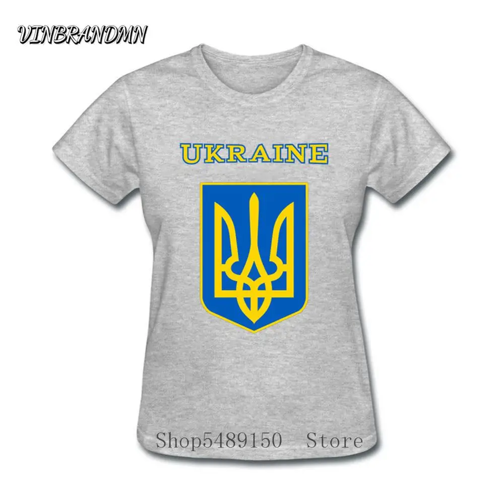 Украина страна Логотип Колледжа фото рубашка Высокое качество Цифровая печать