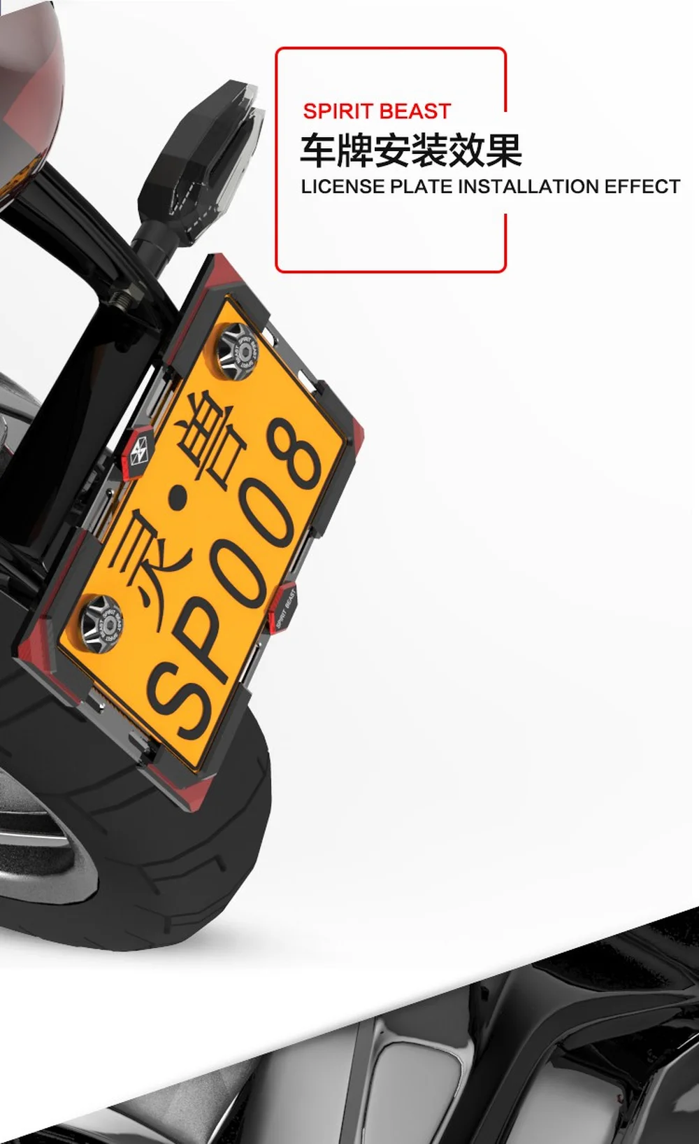 Винтовая гайка M6X40 для автомобильного скутера квадроцикла номерного знака Jdm