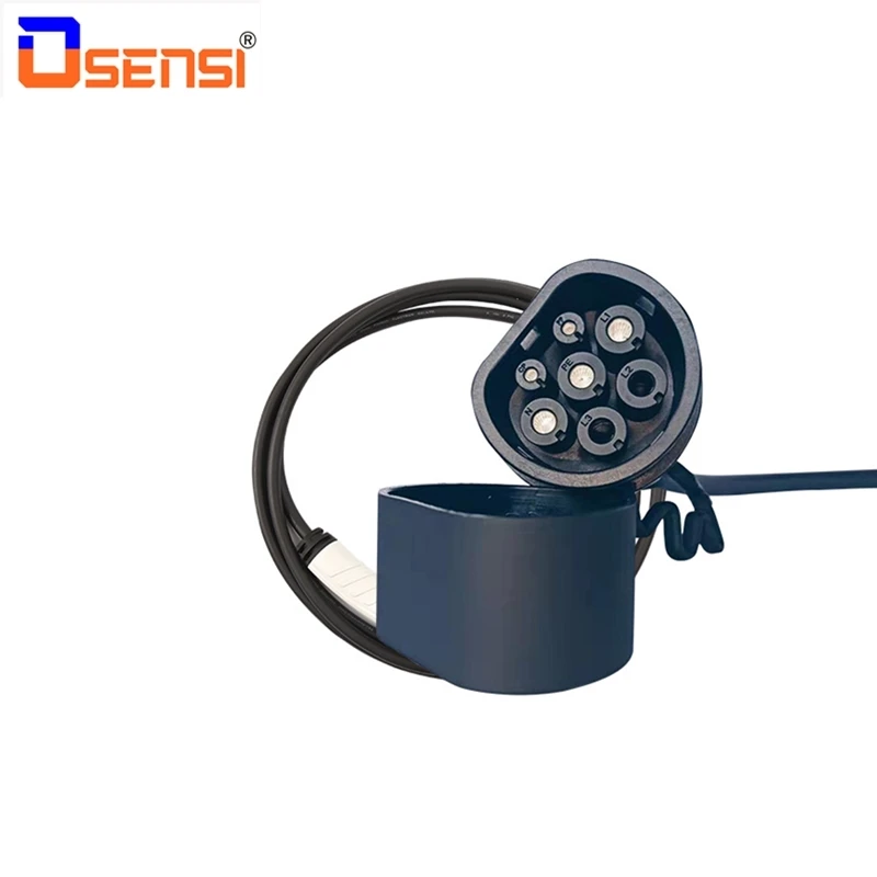 Трехфазный разъем зарядного устройства для электромобиля стандарт ЕС 16 А тип 2 IEC