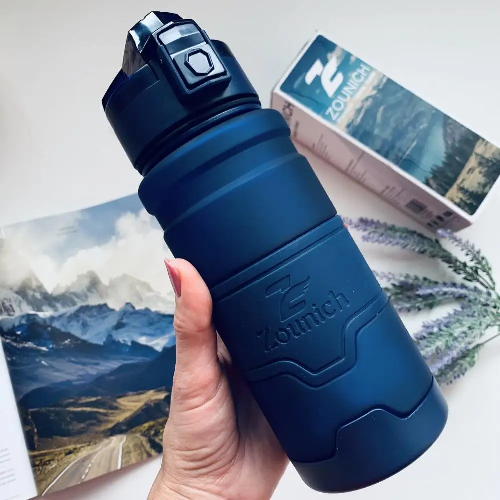 Герметичная портативная пластиковая бутылка для воды 500ML700ML|Бутылки воды| |