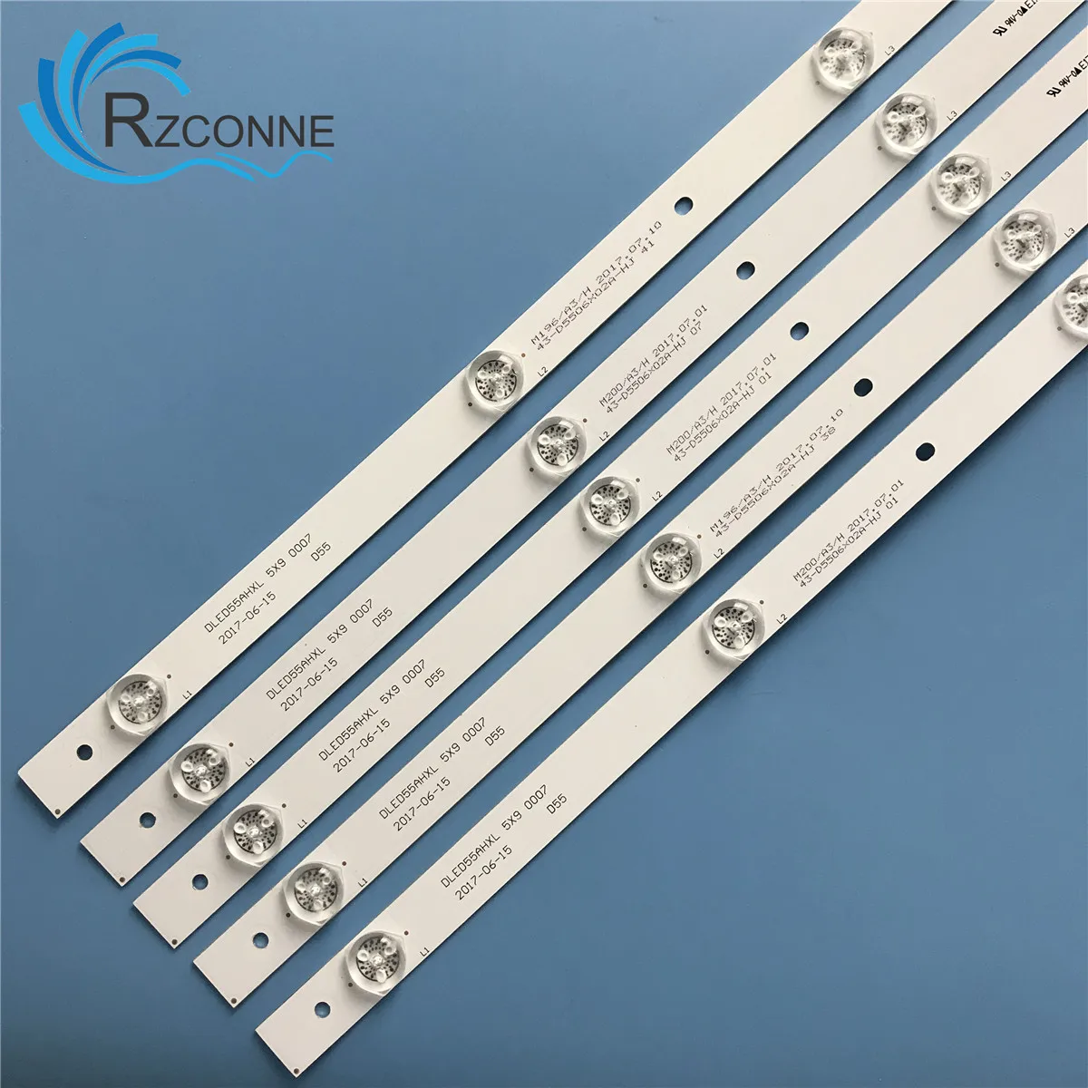 Светодиодный Подсветка подсветка полосы 9 лампы для 55 ''ЖК дисплей ТВ D