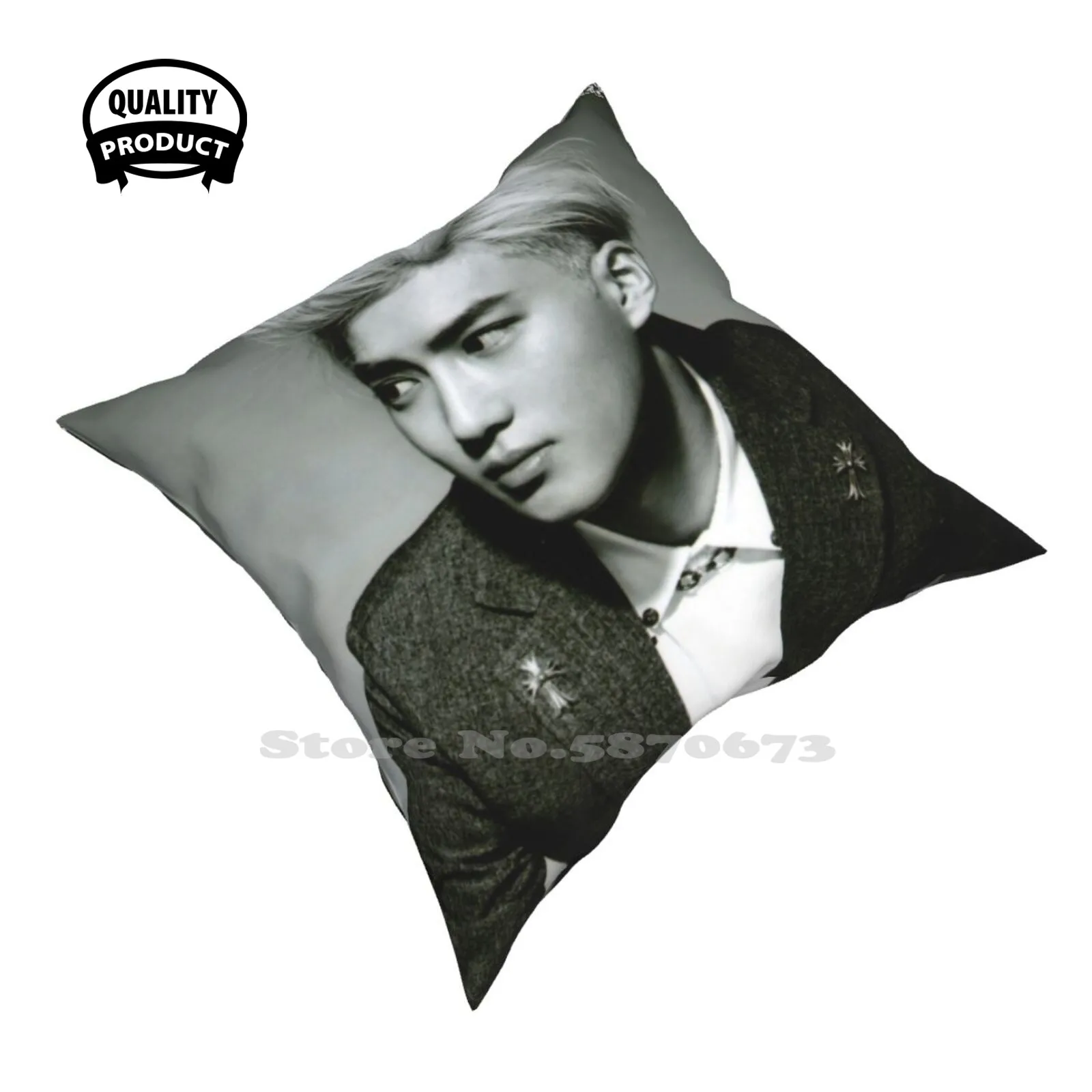 Exo Suho овердоз Полароид подушки Чехол для спальни украшение дома фотокарточный