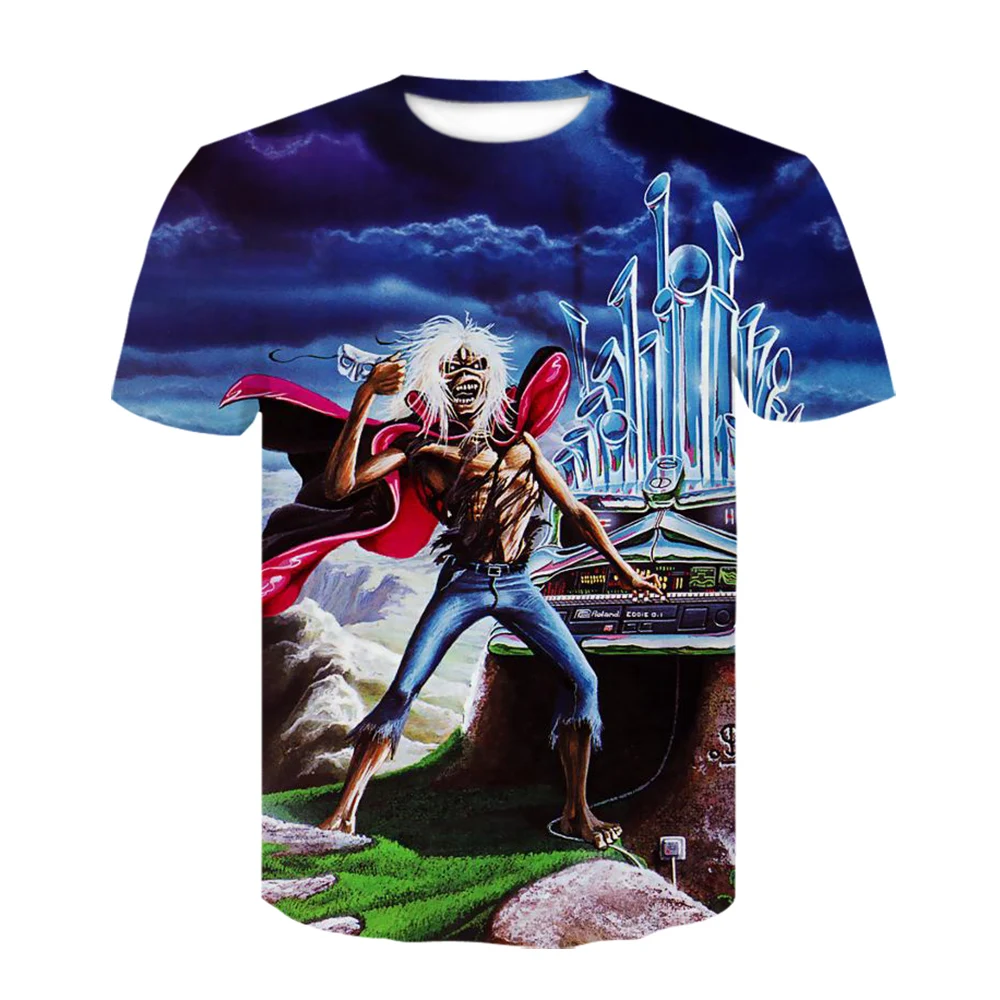 Ретро тяжелый металл музыка крутая классическая рок-группа череп голова