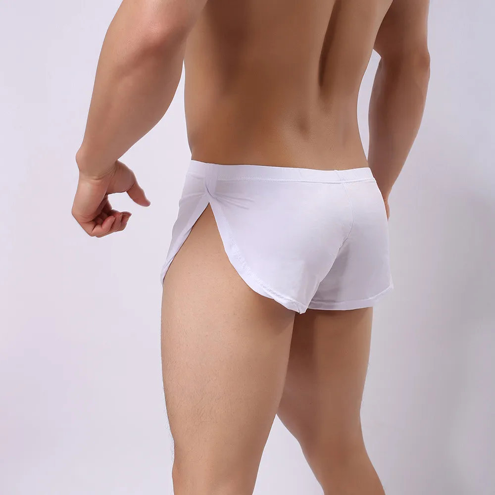 JAYCOSIN мужское нижнее белье Летние Боксеры Шорты Bulge удобные мужские трусы из хлопка мужские однотонные модные Спортивное нижнее белье