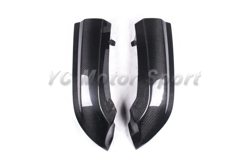 Автомобильные аксессуары уголки для заднего бампера из углеродного волокна 2 шт.