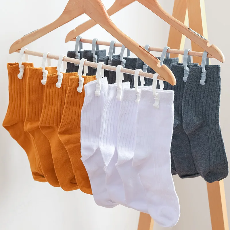 

12Pcs/lot Drying Rack Multicolor Laundry Storage Quilt Clamp Windproof Plastic Folder Hangers Underwear Clothes Clips Clothespin