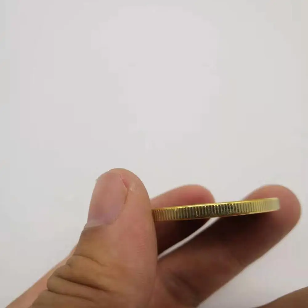 Золотые коллекционные монеты на юбилей Аполлона 11 50-летие вызов монета медаль