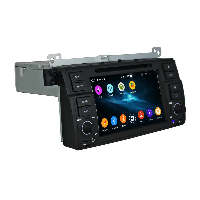 Автомобильный DVD плеер PX6 6 ядер 7 дюймов Android 10 0 для BMW E46 M3 1998 2004 автомобильная