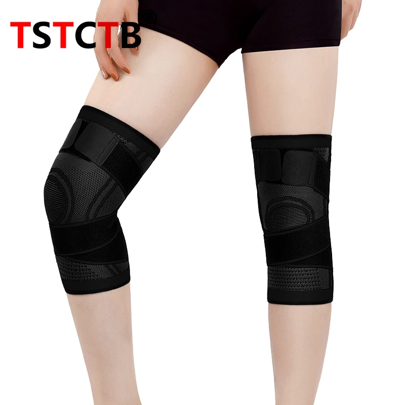 

1PCS Women Men Sports Knee Support Compression Sleeves Joint Pain Arthritis Relief Running Fitness Elastic Wrap Brace Knee Pads