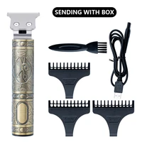 electric hair trimmer clipper usb rechargeable professional 0mm for men buddha cordless pro li t outliner haircut t9 barber