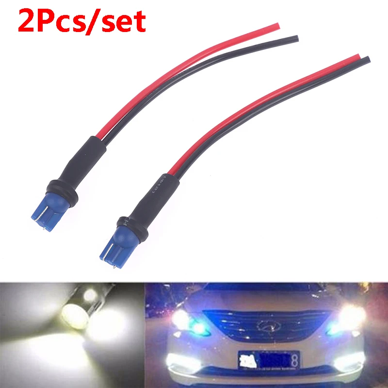 

T10 Socket Holders Base T10 W5W Car Headlight Assembly Male Socket Plug Adapter