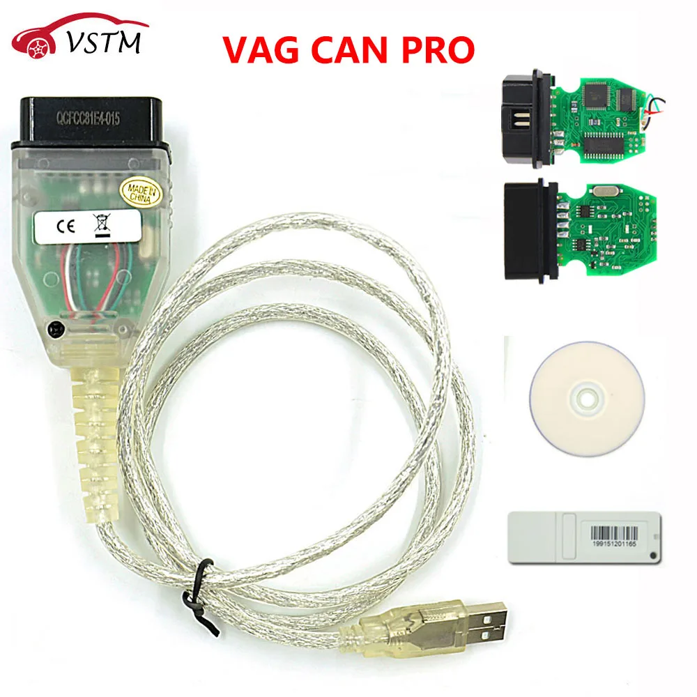 VAG CAN PRO vag pro может диагностировать программирование и выполнение инструмента VCP сканер поддерживает Стоимость транспортного средства