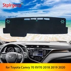Противоскользящий коврик для Toyota Camry 70 XV70 2018 2019 2020, Накладка для приборной панели, Солнцезащитный коврик для приборной панели, защитный ковер, автомобильные аксессуары